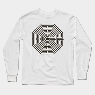 Labytrinthe d'Amiens Long Sleeve T-Shirt